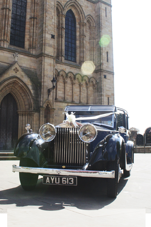 Hire a vintage Rolls Royce from 1934 for your wedding day