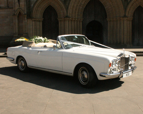 Classic wedding cars for hire in Ripon and North Yorkshire
