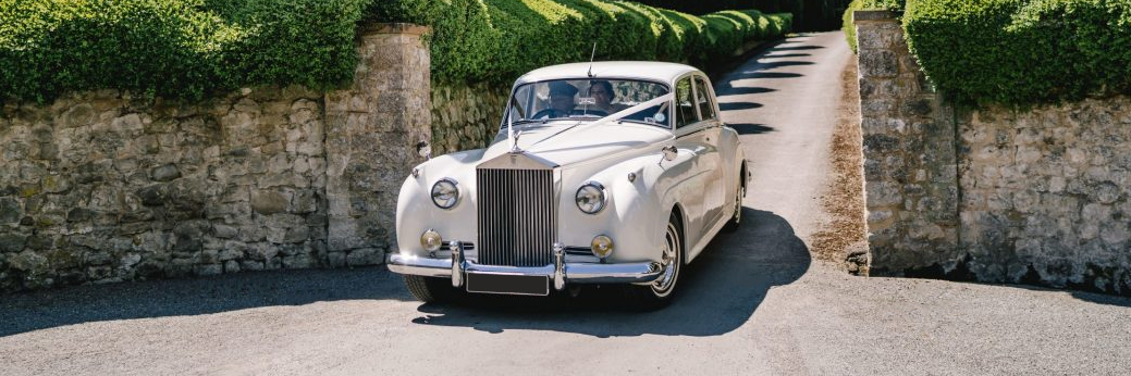 Vintage and classic wedding cars for hire at Ripon, North Yorkshire