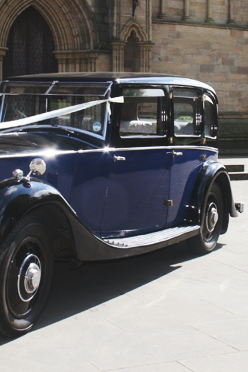 An exquisite vintage vehicle for your special day