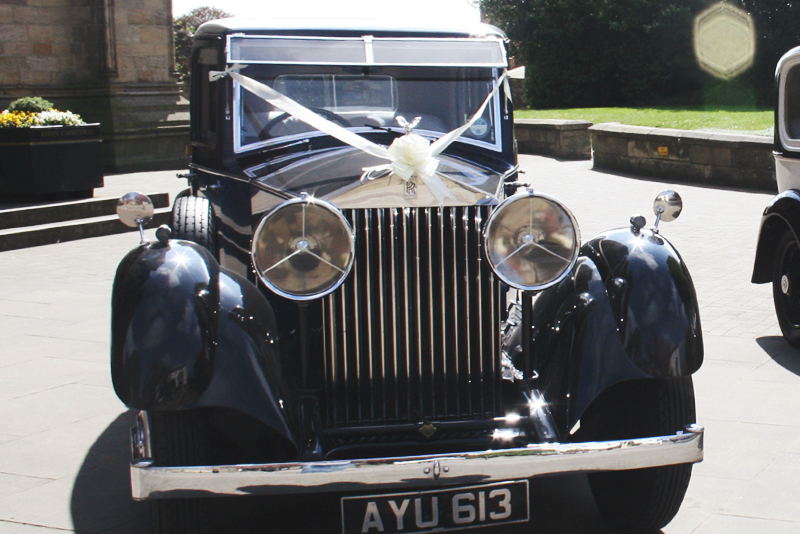 1934 Rolls Royce 20/25 Black and Royal Blue Coachwork