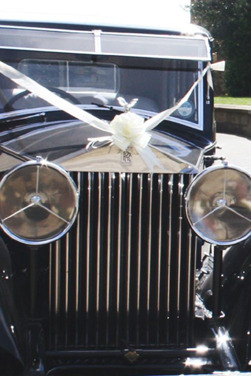 Rolls Royce vintage wedding car
