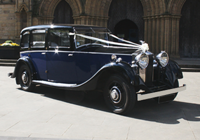 1934 Rolls Royce 20-25 wedding car for hire in North Yorkshire