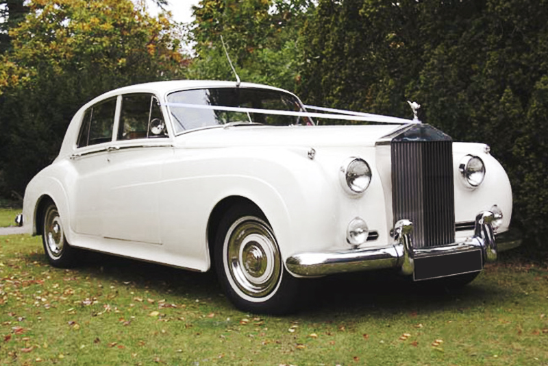 1957 Rolls Royce Silver Cloud wedding car for hire