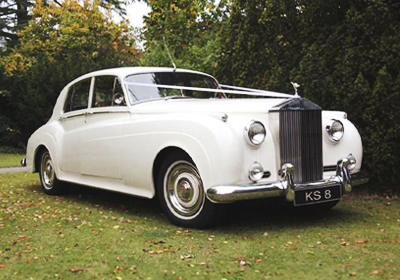 1957 Rolls Royce Silver Cloud wedding car for hire in North Yorkshire