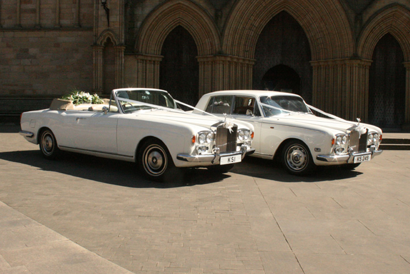Classic wedding cars in Ripon, UK