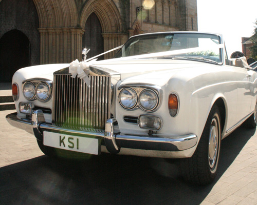 Hire Rolls Royce as you wedding car in North Yorkshire